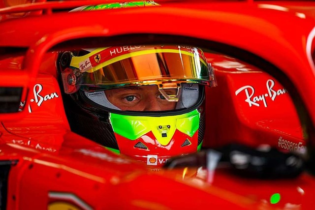 Mick Schumacher fhrt die gleiche Takt...pit dient ihm als idealer Rckzugsort.  | Foto: - (dpa)