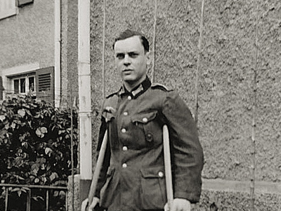 Der verwundete Alfred Pietsch 1942  | Foto: Privat