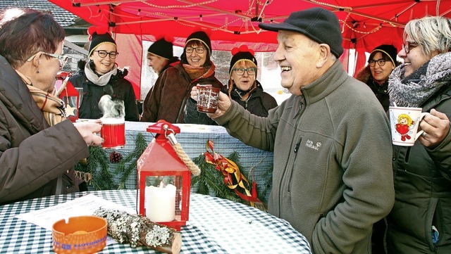 Der Weihnachtsmarkt in Reichenbach ist... bislang ber die Bhne gehen mssen.   | Foto: Heidi Fel