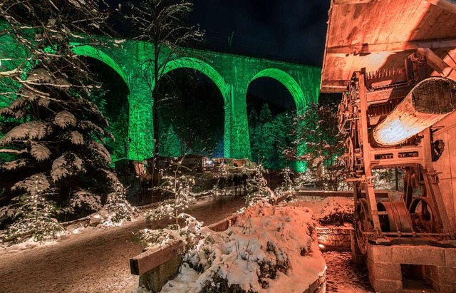 Der Weihnachtsmarkt in der Ravennaschlucht findet auch im Corona-Jahr statt.  | Foto: Michael Burger