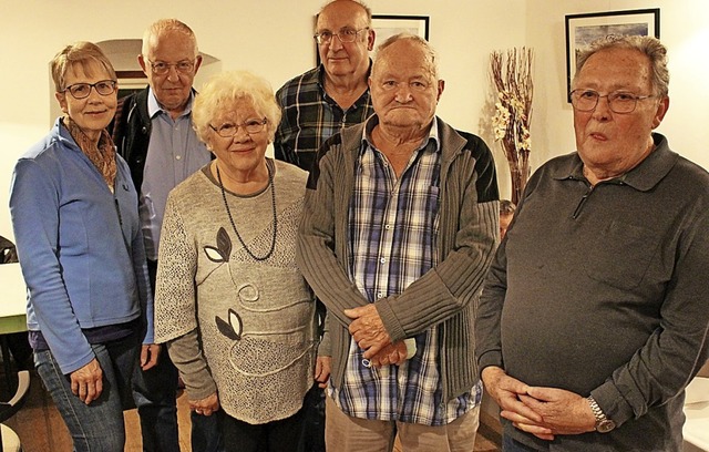 Gehren seit mehr als  50  Jahren der ...mmel, Bernhard Mutter und Hans Frenk   | Foto: Hansjrg Bader
