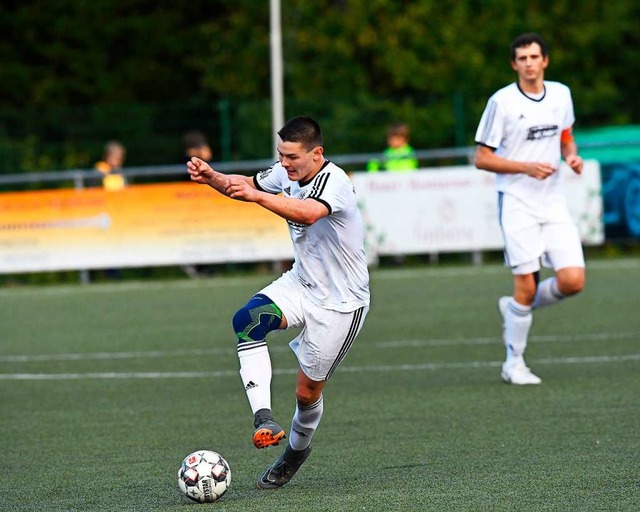 Kevin Steiert vom SV Hinterzarten traf... gegen die SG Unadingen-Dittishausen.   | Foto: Wolfgang Scheu