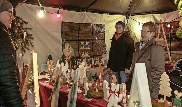 Kilwi  und Thomasmarkt (Foto) in der A...markt gefunden: das  Weihnachtsdorf.    | Foto: Sandra Decoux-Kone