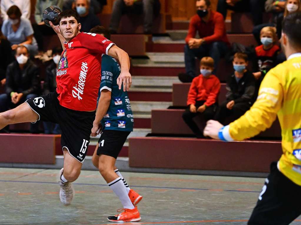 Impressionen rund um das Handball-Derby in der Rheinmatthalle Rheinhausen zwischen dem TuS Oberhausen und dem TV Herbolzheim.