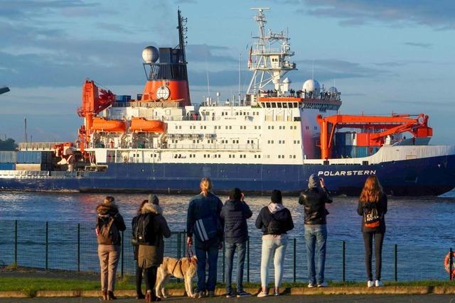 Die Polarstern ist zurck von ihrer Expedition in die Arktis