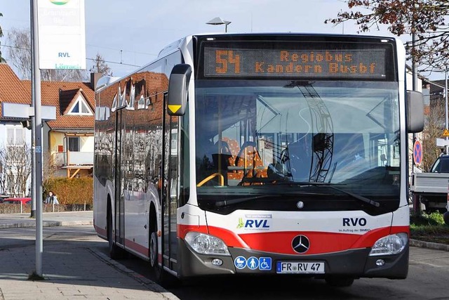 Einen Regiobus zum Euroairport wird es...r&#8220; zwischen Lrrach und Kandern.  | Foto: Daniel Gramespacher