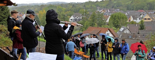 Mit Musik geht alles besser. Bleichhei...ehmer der musikalischen Weinwanderung.  | Foto: Werner Schnabl