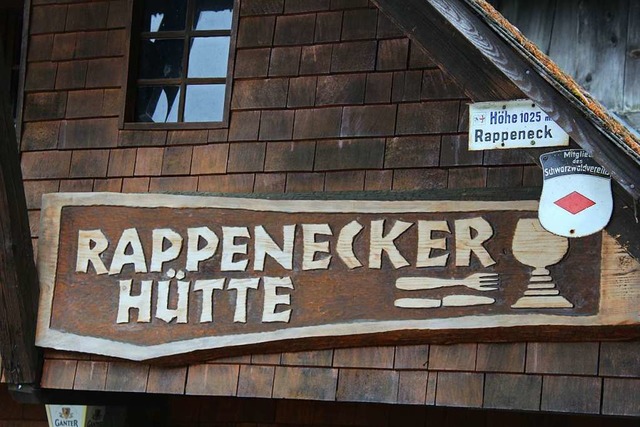 Die Rappenecker Htte liegt auf rund 1...tern zwischen Dreisam- und Kapplertal.  | Foto: Erich Krieger