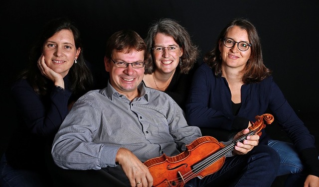 Das Sonos-Streichquartett gastiert am Sonntag in  Kanderns Stadtkirche.  | Foto: privat