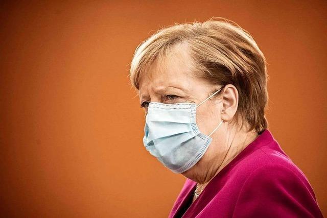 Video: Merkel, Mller und Sder appellieren an Eigenverantwortung