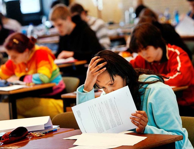 Schulen in Baden-Wrttemberg sind nich...wie ihre Abgnger abgeschnitten haben.  | Foto: Frank Rumpenhorst