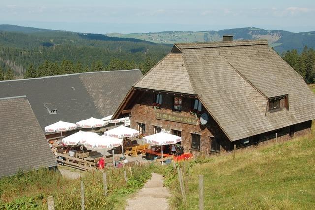 Die St. Wilhelmer Htte ist die hchstgelegene Almhtte im Schwarzwald