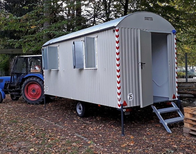 Ein Bauwagen fr den Lahrer Abenteuerspielplatz   | Foto: Stadt Lahr