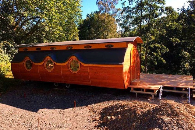 Ein Bauwagen wie dieser knnte der Wal...gartengruppe  als Unterschlupf dienen.  | Foto: Mehr Raum fr Kinder