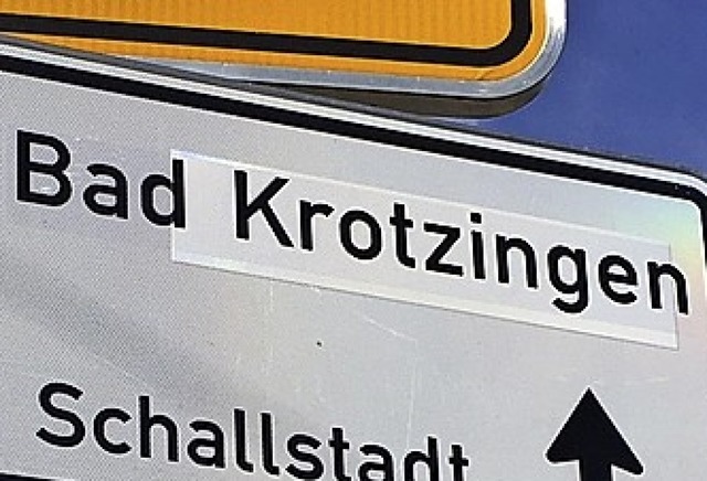 Bad Krotzingen: Wo liegt das denn bitte?  | Foto: Matthias Kaufhold