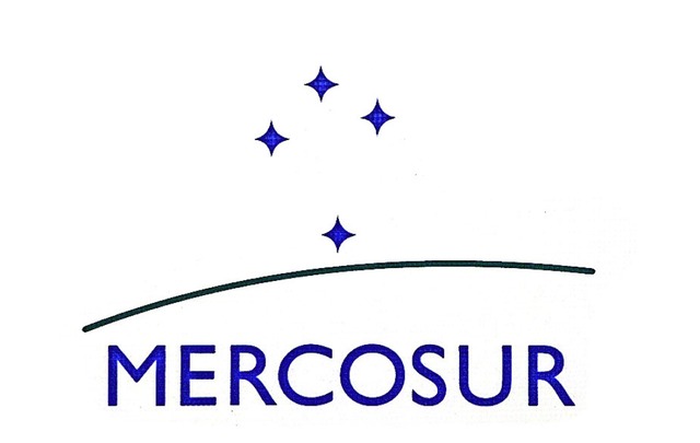 Das Logo der Freihandelszone Mercosur  | Foto: JUAN MABROMATA (AFP)