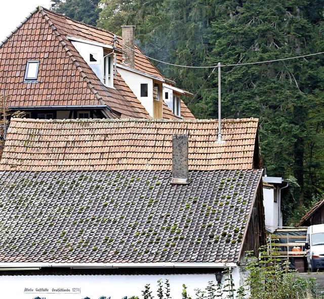 Unpassend auf dem denkmalgeschtzten &... findet der Ortschaftsrat die Gauben.   | Foto: Heidi Fel