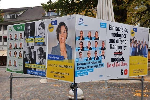 Wahlen in Basel: Brgerliche wollen grn-rote Regierung kippen