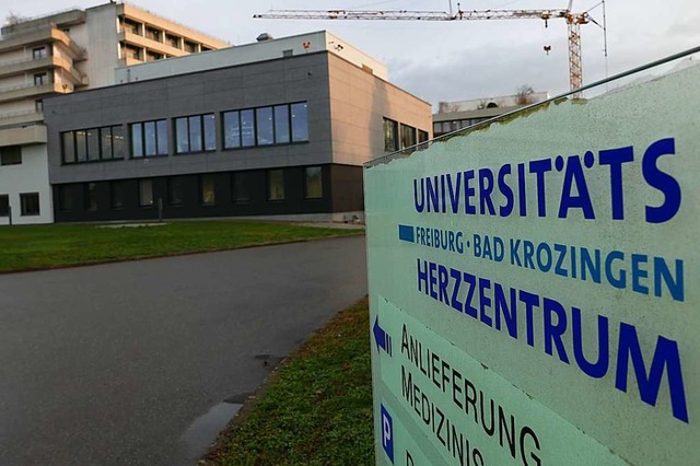 Das UHZ rstet sich fr den Fall, dass...Freiburg die Kapazitten knapp werden.  | Foto: Hans-Peter Mller