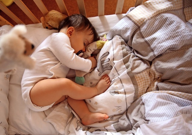 GuterSchlaf ist wichtig, gerade frBabys, die  wachsen.  | Foto: Mascha Brichta