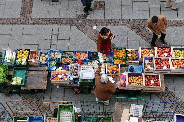 Ab sofort Maskenpflicht auf dem Offenburger Wochenmarkt