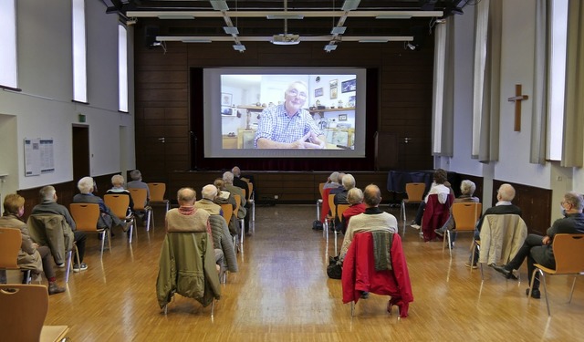 Die neuen Filme von Klaus Haberstroh stieen auf groes Interesse.   | Foto: Klaus Haberstroh