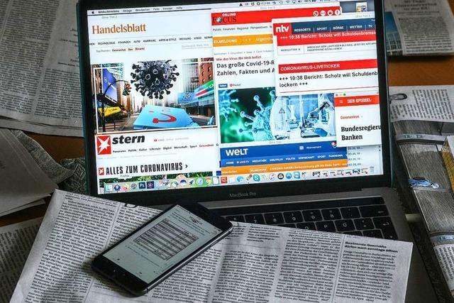 In der Pandemie gehren Ungewissheiten auch fr Journalisten dazu