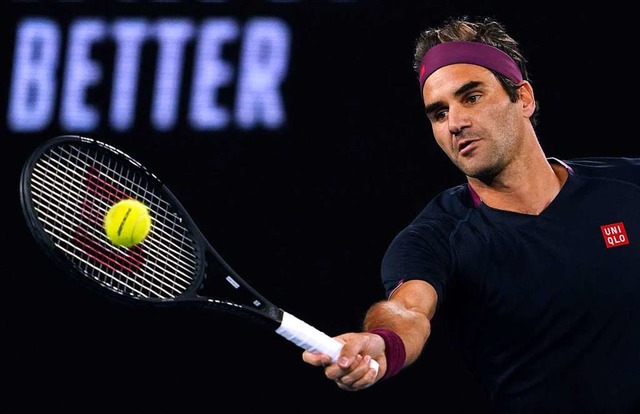 Roger Federer bei den Australian Open  | Foto: Lee Jin-Man (dpa)