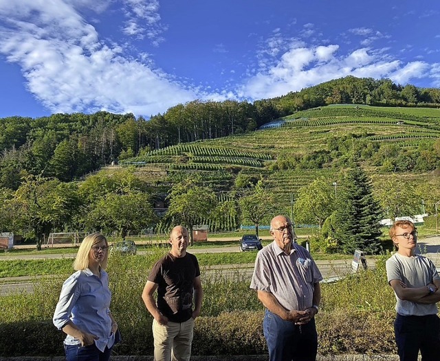 Blauer Himmel und die Hnge voller Reb...e Winzergenossenschaft in Glottertal.   | Foto: Privat