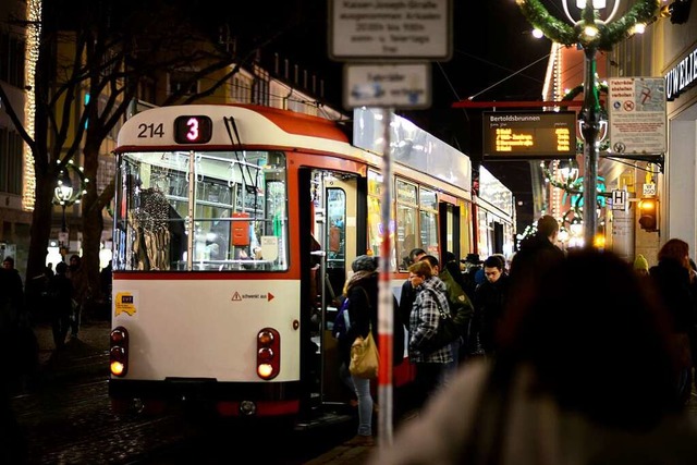 Die VAG beendet wegen Corona den durchgehenden Nachtverkehr am Wochenende.  | Foto: Schneider Ingo