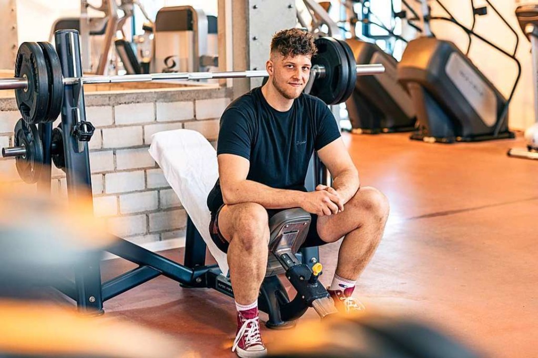 Marius hat im Fitness-Loft seinen Traumjob gefunden  | Foto: Fitness-Loft