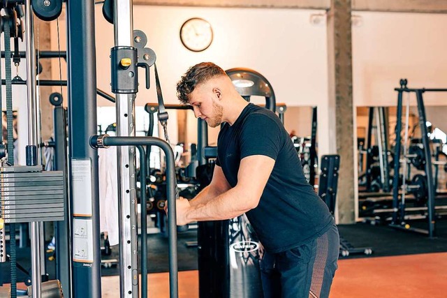 Disziplin und eine gesunde Ernhrung gehren fr Marius immer dazu.  | Foto: Fitness-Loft