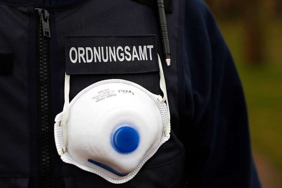 In mehreren Stdten und Gemeinden ware...vollzugsdienst oder Polizei unterwegs.  | Foto: Ronny Hartmann