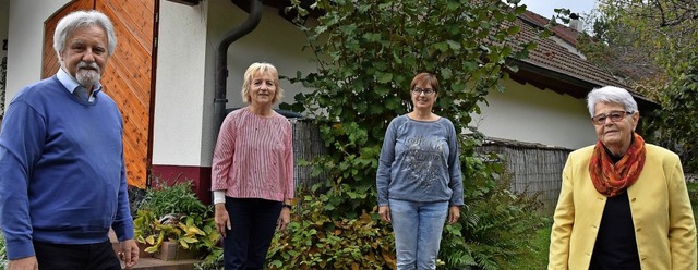 Die Grndungsmitglieder Josef Gyuricza...ether und Gertrud Weymann (von links)   | Foto: Heinz und Monika Vollmar