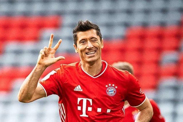 Lewandowski und Bayern berrollen Eintracht Frankfurt mit 5:0