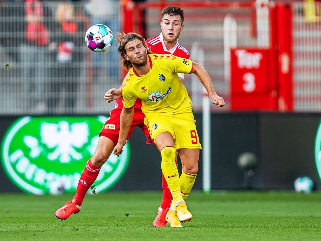 Der SC Freiburg spielt bei Union Berlin 1:1-Unentschieden.