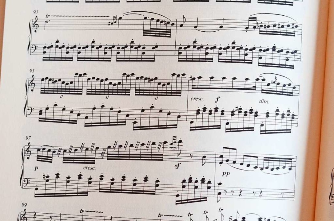 Nichts fr Anfnger: Beethoven fordert...spielsweise mit seinen Klaviersonaten.  | Foto: Kathrin Blum