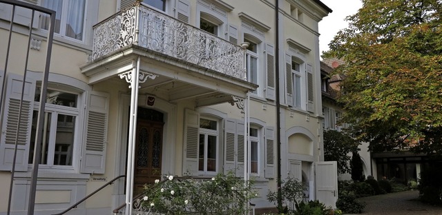 Einst das Wohnhaus von Elisabeth und A...rwaltungsgebude des Elisabethenheims.  | Foto: Dorothee Philipp