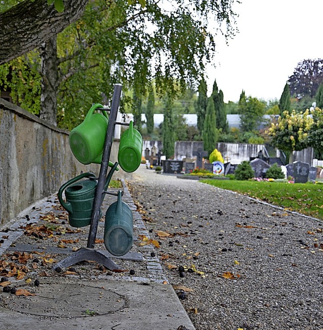 Der Split-Bodenbelag ist fr Rollatoren nicht ideal.  | Foto: Sophia Hesser