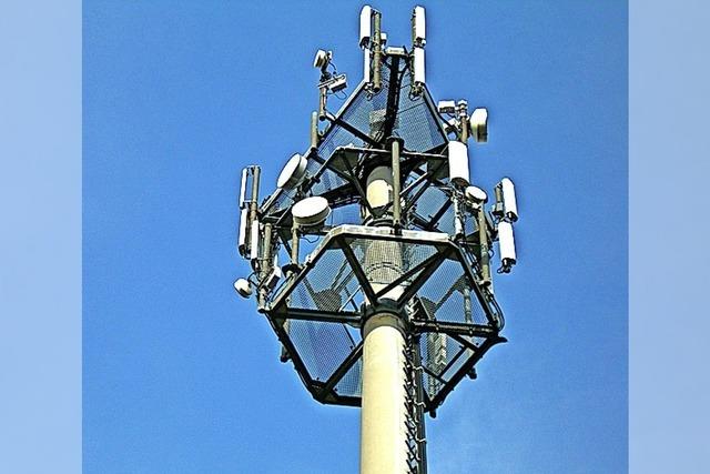 Funkmast stärkt LTE-Netz