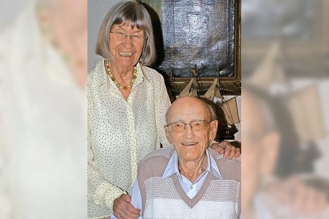 Margaretha und Walter Michel feiern ihre Gnadenhochzeit