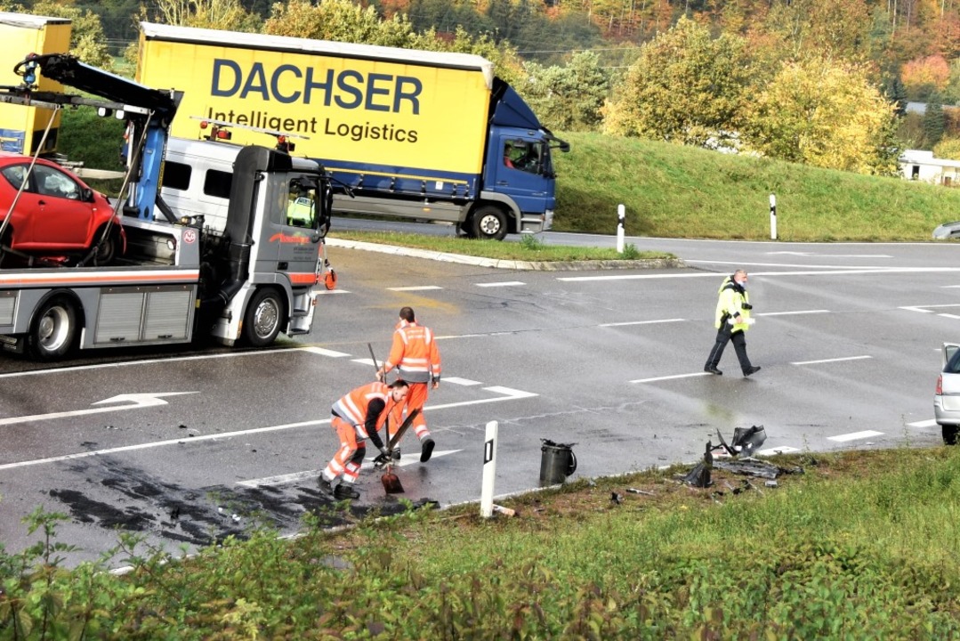 Die B317 Bei Schopfheim Ist Nach Einem Unfall Wieder Offen - Schopfheim ...