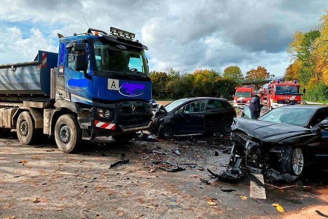 Schwerer Verkehrsunfall auf der L134 bei Steinenstadt