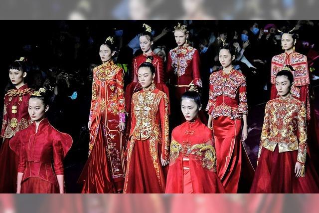 Fashion Week in China mit einer Mischung aus Tradition und Moderne