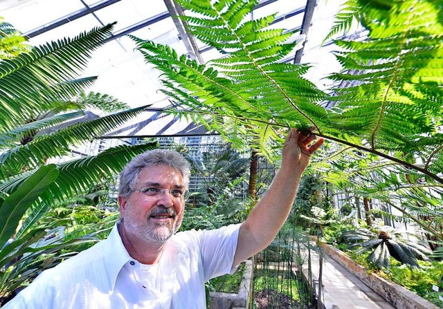 Thomas Speck, der Direktor des Botanischen Gartens.  | Foto: Michael Bamberger