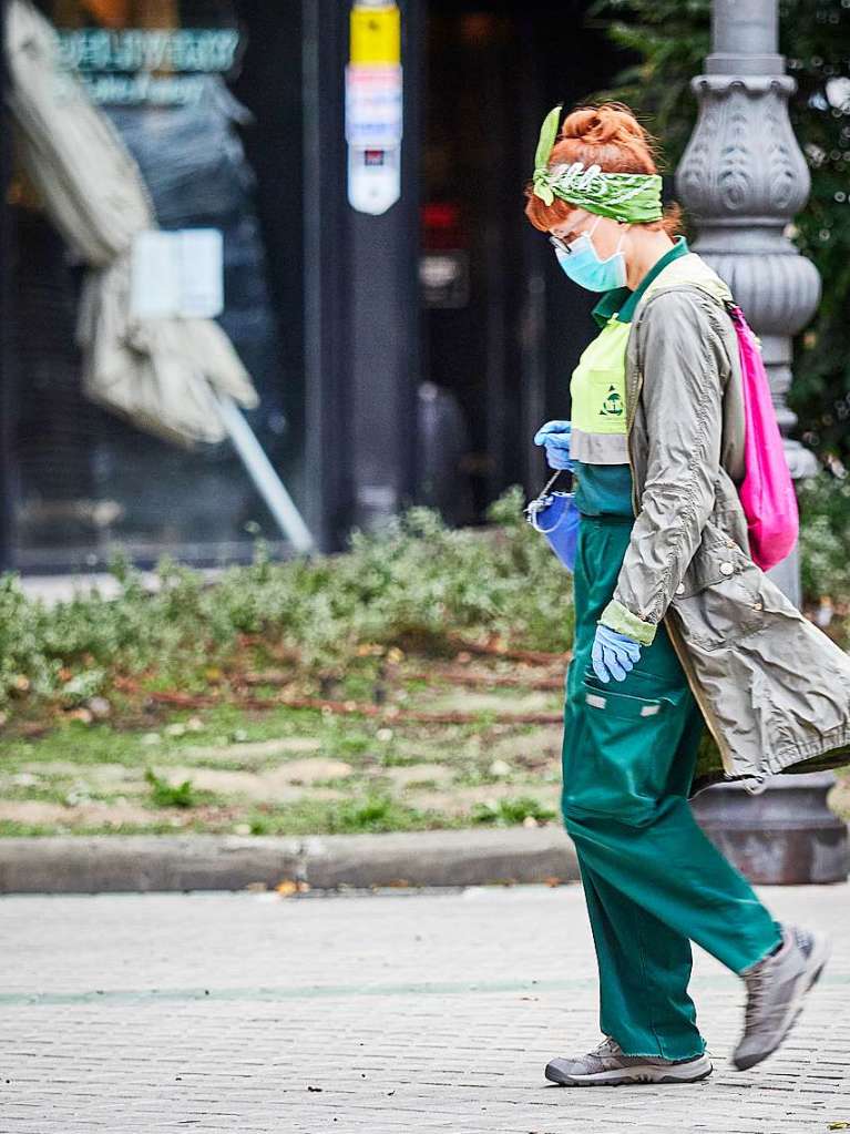 Spanien: Eine Grtnerin in Pamplona