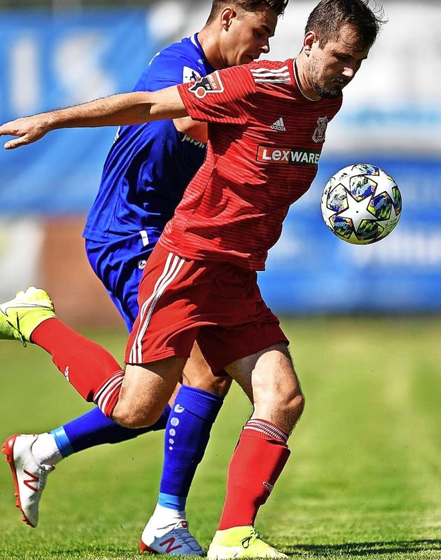 Frederick Polzer (vorn) gehrt zu den Leistungstrgern beim FFC.  | Foto: Achim Keller