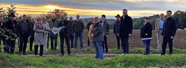 Am Standort des zuknftigen Zentralspi...lieder des CDU-Kreisverbands Waldshut.  | Foto: CDU