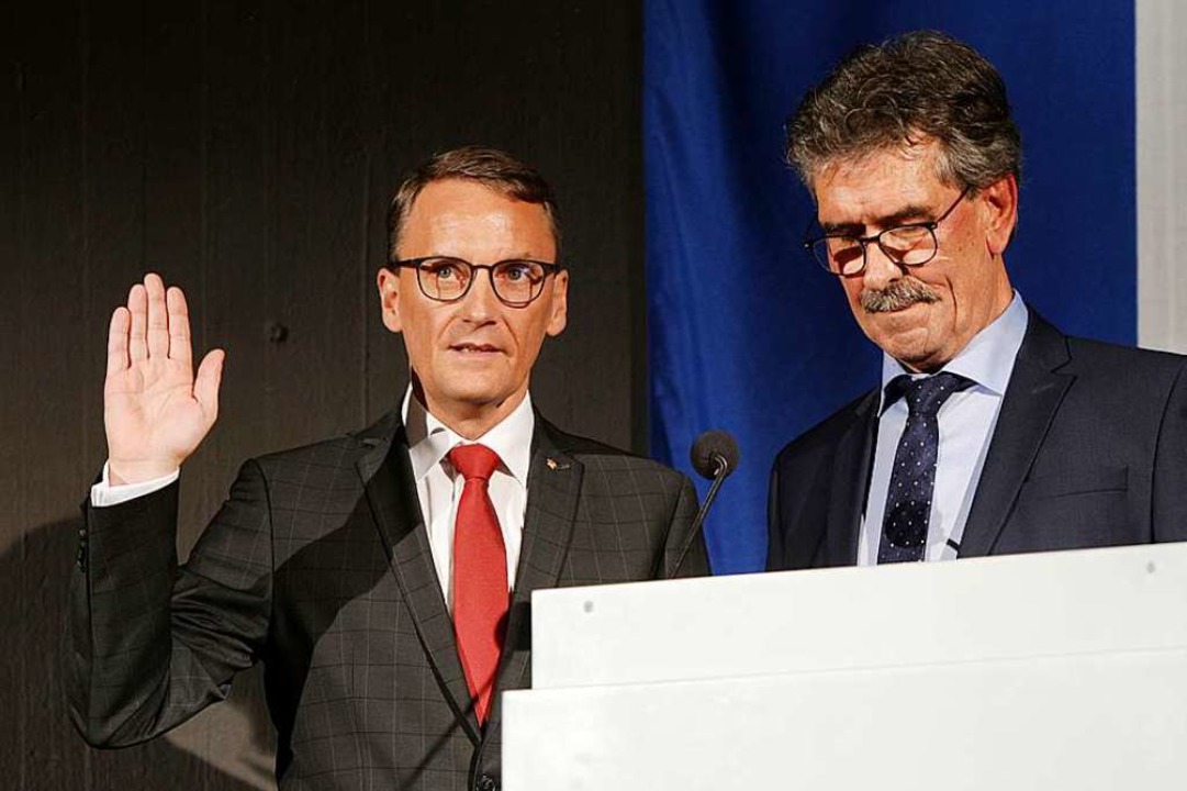 Markus Ibert ist ein Jahr OB von Lahr eine erste Bilanz Lahr