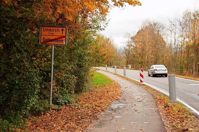 Mehr Breite für den Schwarzbuch-Radweg zwischen Gottenheim und Umkirch